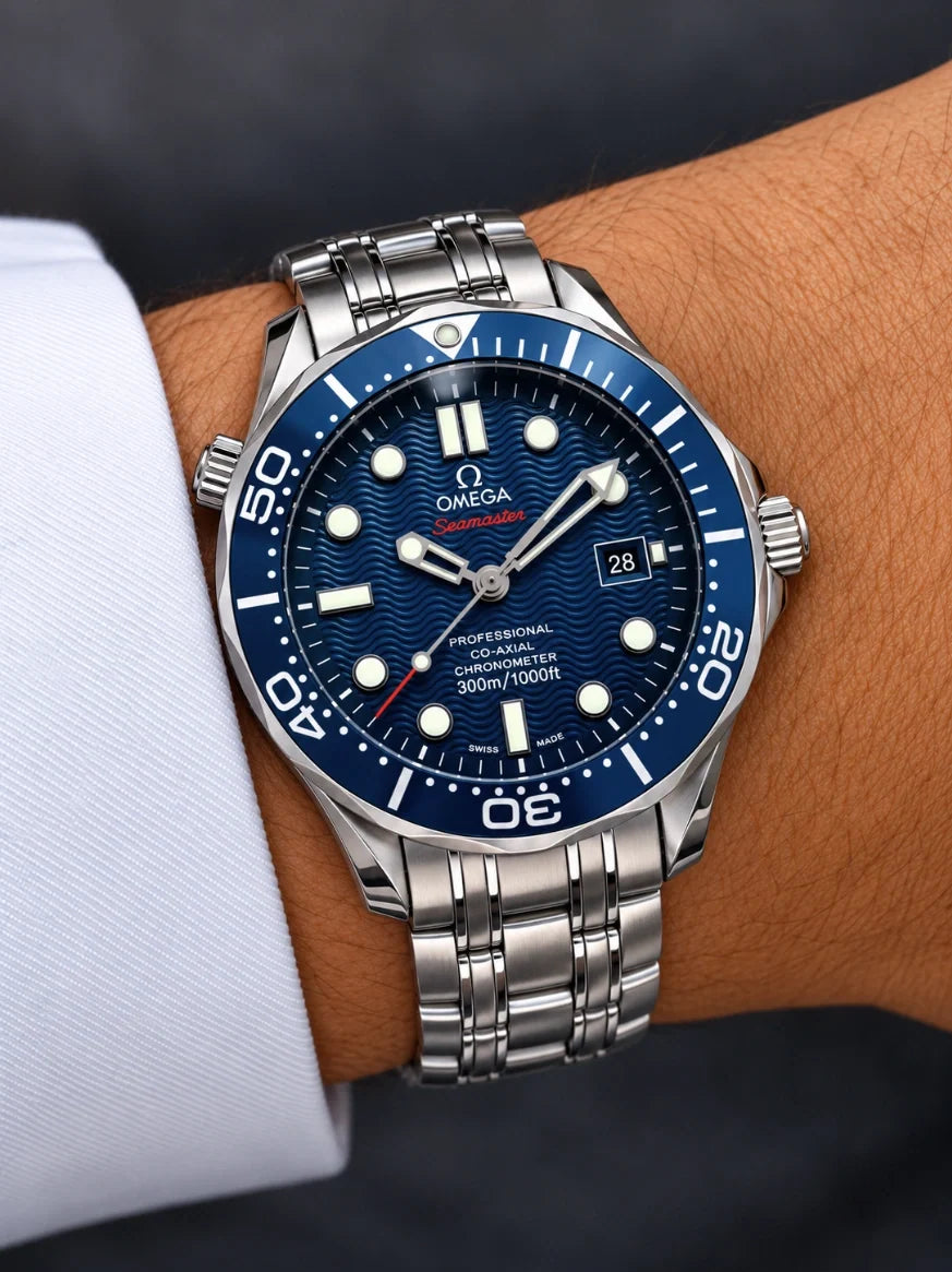 Omega Seamaster Diver 300M Blue SS