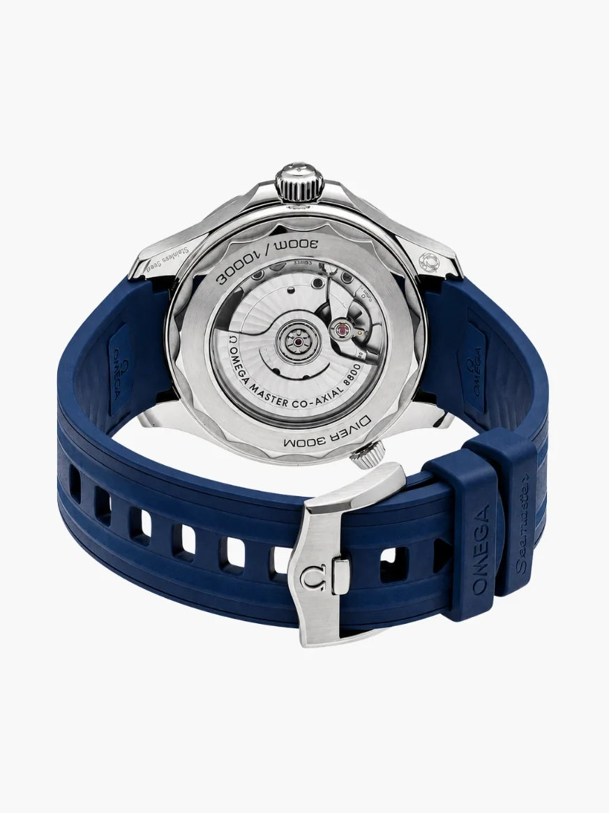 Omega Seamaster Diver 300M Blue Rubber
