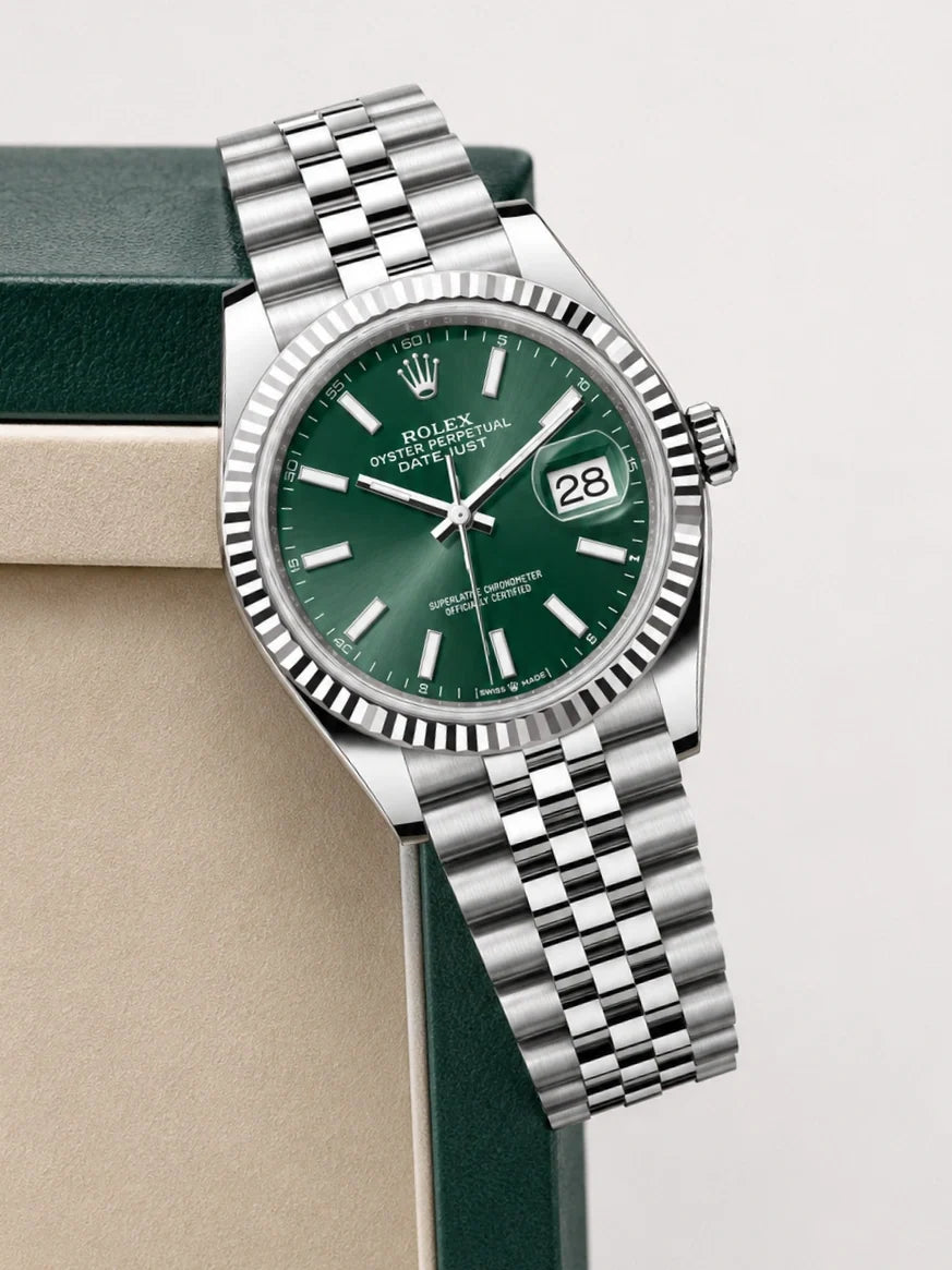 Rolex Datejust Mint Green