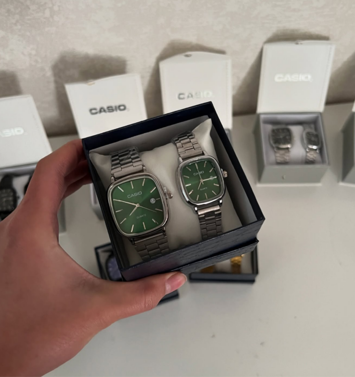 Casio Vintage Couple's Watch Set