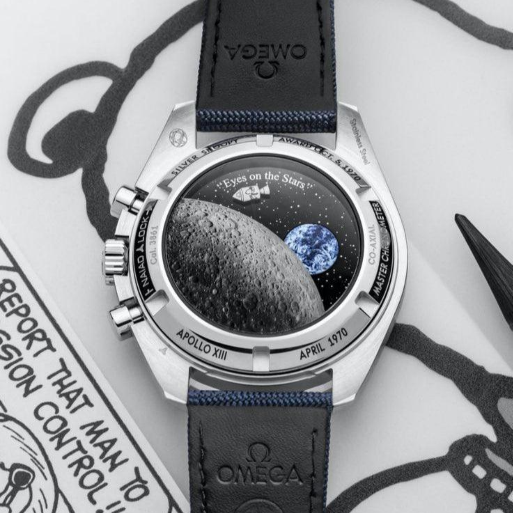 Relógio Omega Speedmaster Snoop Anniversary Edition com Caixa de Colecionador