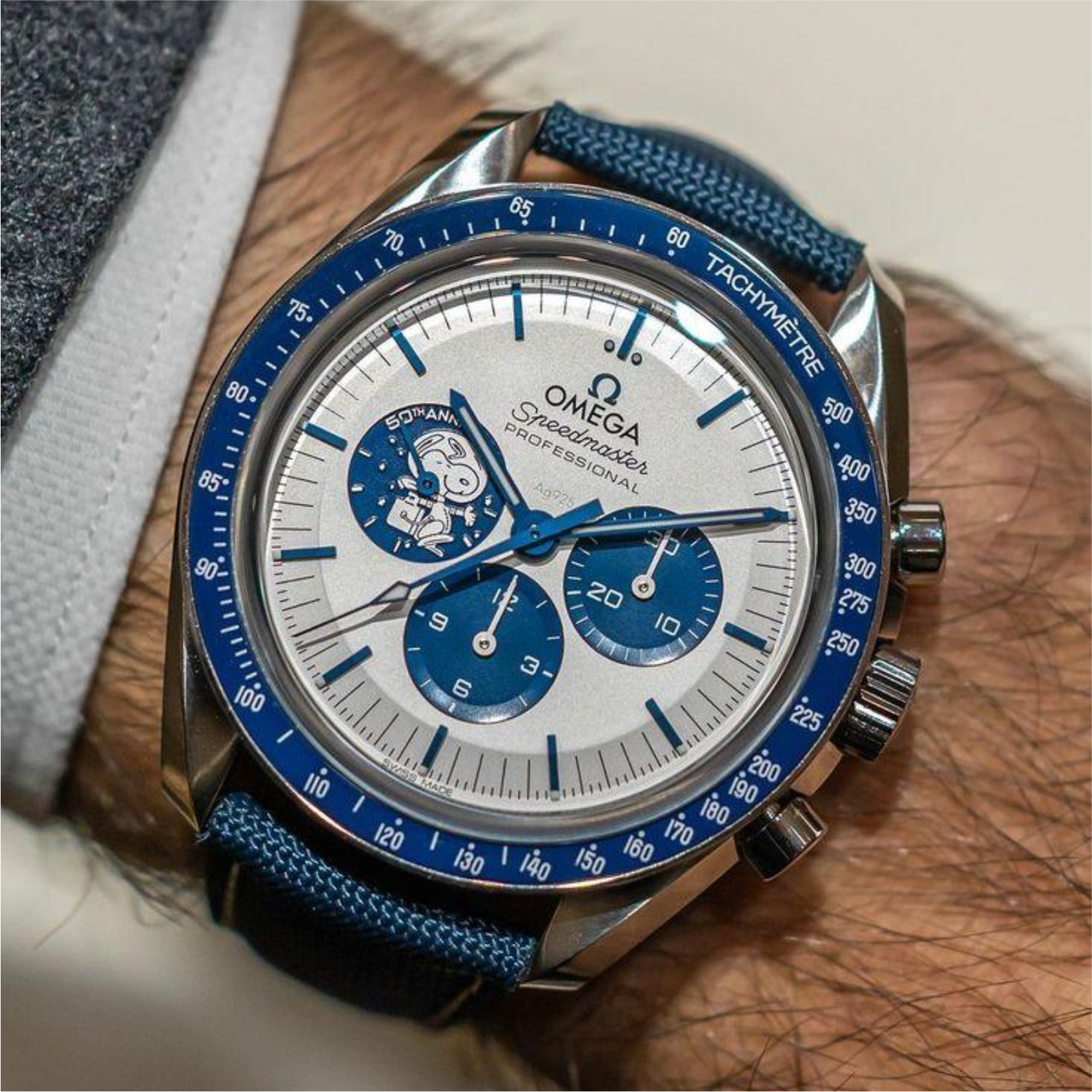 Relógio Omega Speedmaster Snoop Anniversary Edition com Caixa de Colecionador