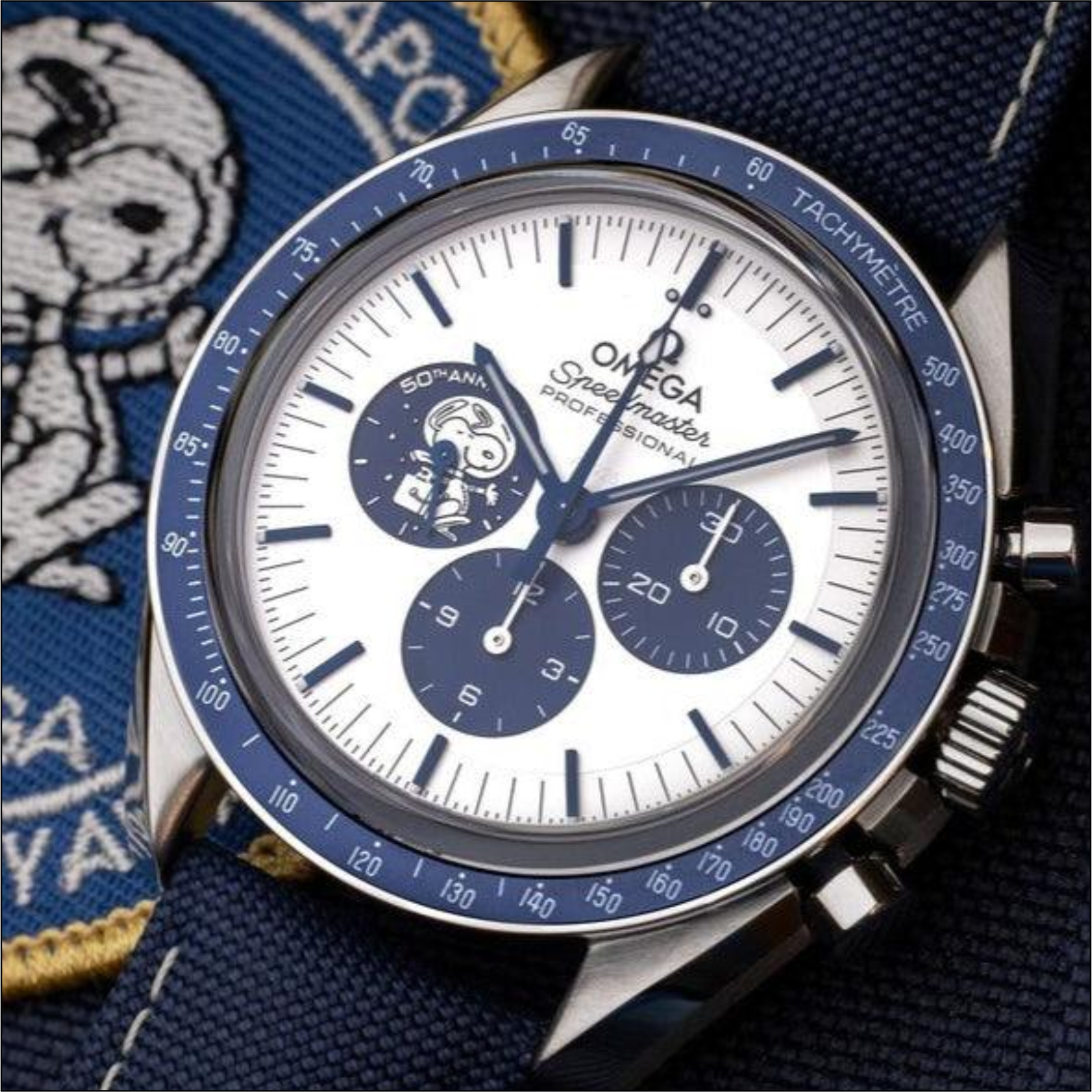 Relógio Omega Speedmaster Snoop Anniversary Edition com Caixa de Colecionador
