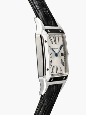 Cartier Santos-Dumont Black Leather