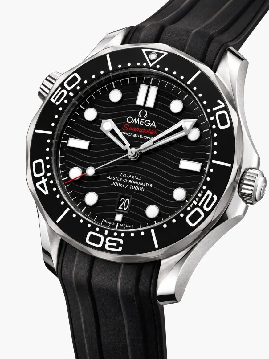 Omega Seamaster Diver 300M Black Rubber