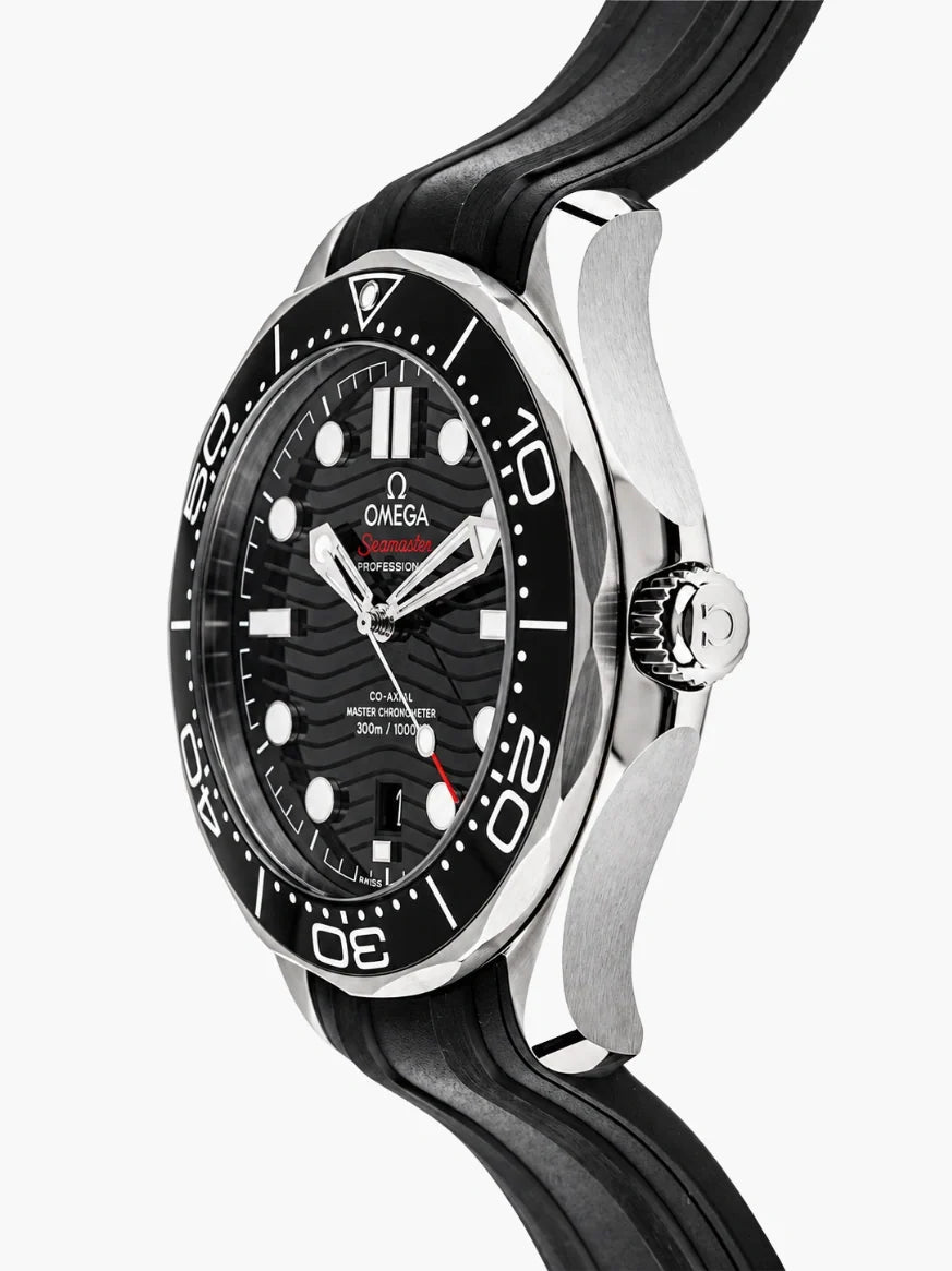 Omega Seamaster Diver 300M Black Rubber