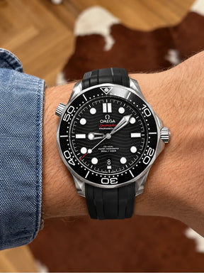 Omega Seamaster Diver 300M Black Rubber