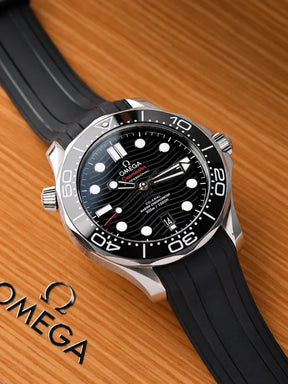 Omega Seamaster Diver 300M Black Rubber