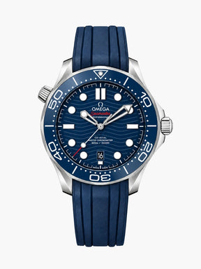Omega Seamaster Diver 300M Blue Rubber
