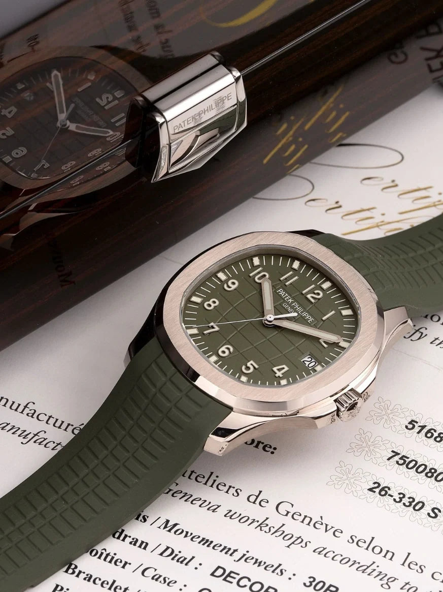Patek Philippe Aquanaut 5168 Khaki Green