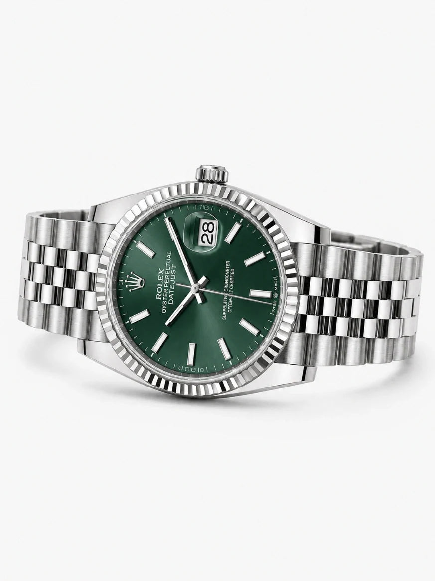 Rolex Datejust Mint Green