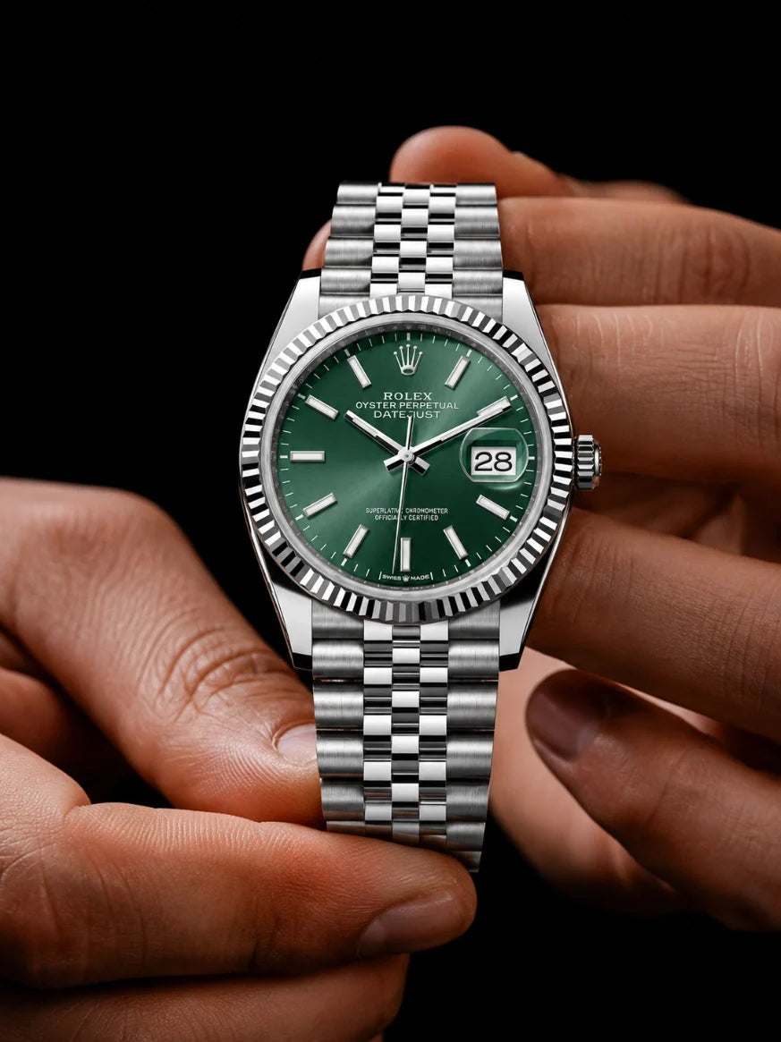 Rolex Datejust Mint Green