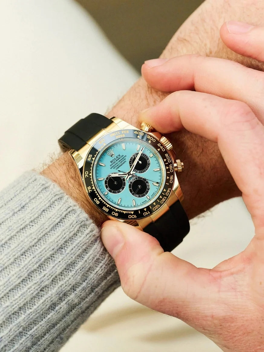 Rolex Cosmograph Daytona "Alcaraz" Turquoise Blue