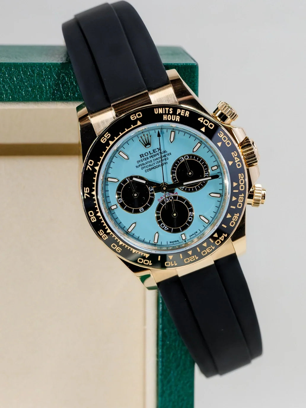 Rolex Cosmograph Daytona "Alcaraz" Turquoise Blue